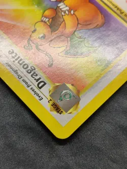 Pokemon TCG: 1999-2000 Red Logo Fossil Dragonite - Australian Print - NM - Image 4