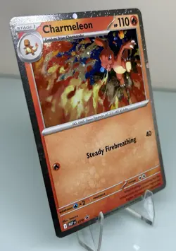 Pokemon TCG Chaos Rising Charmeleon 079 Promo Cosmos Holo English - Image 2