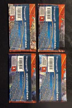 Pokemon XY PRIMAL CLASH Booster Pack x4 ART SET Unweighed & Untampered - Image 2