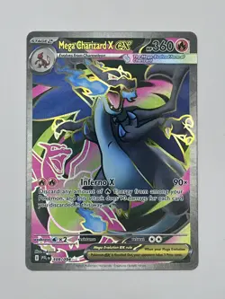 Pokemon TCG Mega Charizard X EX 109/094 Phantasmal Flames Ultra Rare Holo 360HP… - Image 1