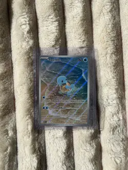 Pokemon TCG Squirtle Scarlet & Violet-151 170/165 Holo Illustration Rare - Image 1