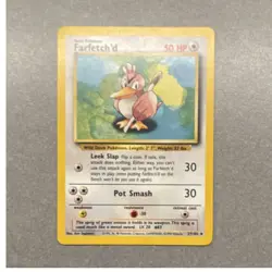 Wizards of the Coast Pokemon Jungle Farfetch'd 27/64 Uncommon EN 50 HP Unlimited - Image 1