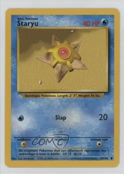 Staryu Pokemon Base Set #65 1999 - Image 1