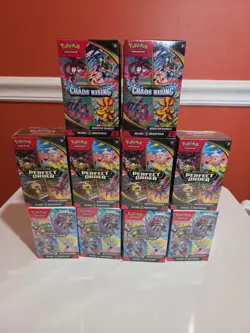 Pokemon 2x Chaos Rising 4x Perfect Order And 4x Journey Together Bundles - Image 1