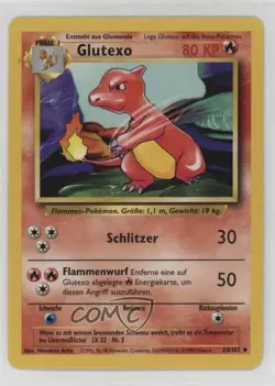 Charmeleon German Pokemon Base Set #24 1999 - Image 1