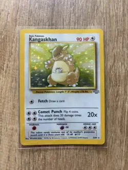 Pokemon TCG Kangaskhan Holo Rare Jungle 5/64 - Image 1