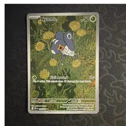 Pokemon Nymble Me02 Phantasmal Flames 096/094 Illustration Rare Holo 50HP - Image 1