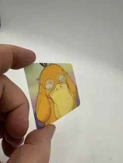 1998 Viz Promo Pokemon Card #Pika-0026d PSYDUCK Lenticular RARE LP Ungraded Nice - Image 5