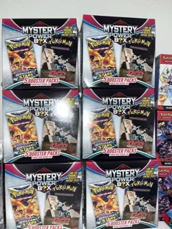 9 Pokemon Mystery Power Boxes - Image 1