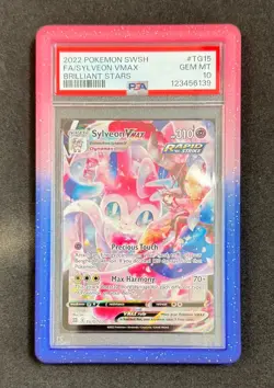 Pokemon Sylveon VMAX TG15 Brilliant Stars PSA 10 GEM MINT - Image 1