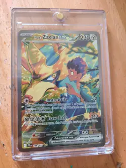 Hop's Zacian ex 186/159 Pokemon Journey Together Special Illustration Rare NM - Image 1