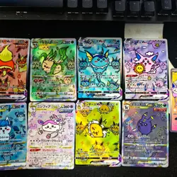 Custom Pokemon Style Cards Eevee Evolutions (Single/Set cards) - Image 1