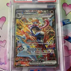 PSA 9 MINT Greninja ex SIR Scarlet & Violet Twilight Masquerade 214/167 Pokemon - Image 3