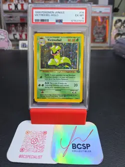 1999 POKEMON TCG JUNGLE #14 VICTREEBEL HOLO PSA 6 EX-MT - Image 3
