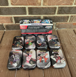 BRAND NEW-Pokemon TCG Prismatic Surprise Box & Black Bolt White Flare Mini Tins - Image 2