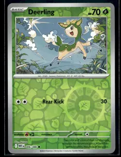 Deerling SV: White Flare 006/086 NM Pokemon TCG | Buy 10 Get 10 Free - Image 1