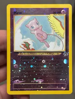 Pokemon TCG Mew 1/18 Southern Islands Promo Reverse Holo LP+ - Image 3
