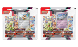 Pokemon SV3 Obsidian Flames 3-Pack Booster Blister Packs Set of 2 SEALED! - Image 1