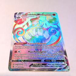 Chandelure VMAX (Secret) - SWSH08: Fusion Strike (SWSH08) NM Pokemon TCG - Image 1