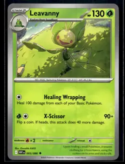 Leavanny SV: White Flare 003/086 NM Pokemon TCG | Buy 10 Get 10 Free - Image 1