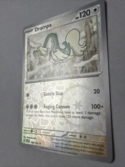 Pokemon TCG * SV Temporal Force * 138/162 Drampa REVERSE HOLO Rare * FRESH PK - Image 2