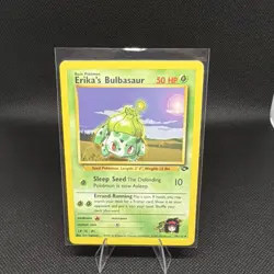 Pokemon TCG Erika's Bulbasaur Gym Challenge 39/132 Regular 50 HP Basic 2000 Wiz… - Image 1