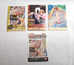 Vtg 2009 One Piece Strong World Movie Promo - 1 Loose/opened PACK - NM - Image 4
