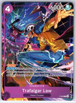 Trafalgar Law (Illustration Box Vol.6) P-093 One Piece Foil NM - Image 1