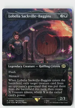 Lobelia Sackville-Baggins Foil R Prerelease Cards 399 NM - Image 1