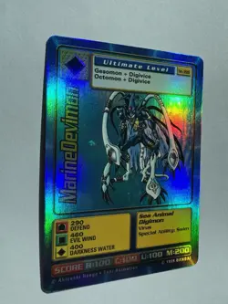MarineDevimon St-39S Bandai Digimon Holo Vintage Card - Image 4