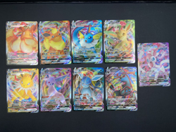 PTCG S-Chinese Gem Pack Vol.2 Eeveelution VMAX Complete 9-Card Set 3-Star - Image 1
