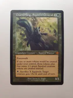MTG Magic Chatterfang, Squirrel General (Retro Frame) NM - Image 1