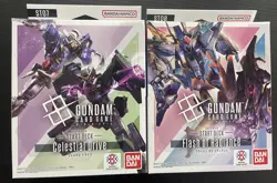 Gundam Card Start Deck Celestial Drive + Flash of Radiance Set ST07 ST08 Japan - Image 1
