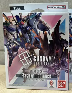 Gundam Card Start Deck Celestial Drive + Flash of Radiance Set ST07 ST08 Japan - Image 4