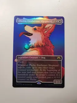 MTG Magic FOIL Phelia, Exuberant Shepherd Borderless 364 Modern Horizons 3 NM - Image 1