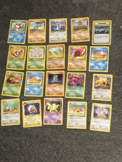20 Card Wotc Pokemon Lot - Image 1