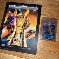 SEALED Thanos PSA Promo Card & Magazine May 2026 Magic The Gathering Card - Image 1