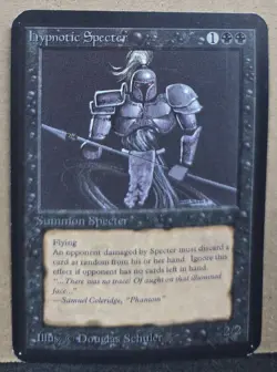 ALPHA HYPNOTIC SPECTER MTG ORIGINAL CARD MP/PL (1) - Image 1
