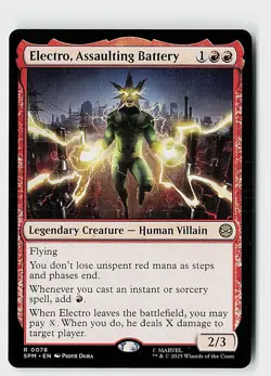 Electro, Assaulting Battery R Marvel's Spider-Man 76 NM - Image 1