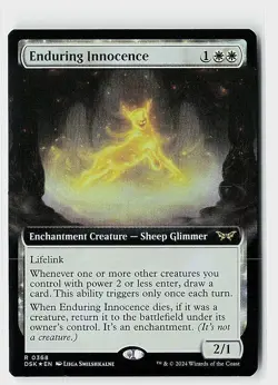 Enduring Innocence (Extended Art) Foil R Duskmourn: House of Horror 368 NM - Image 1