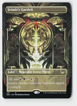 Jetmir's Garden (Borderless) R Streets of New Capenna 291 NM - Image 1
