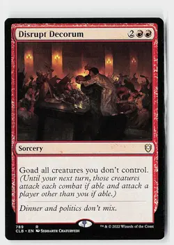 Disrupt Decorum R Commander Legends: Battle for Baldur's Gate 789 NM - Image 1