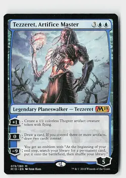 Tezzeret, Artifice Master M Core Set 2019 79 NM - Image 1