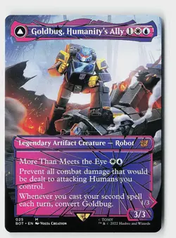 Goldbug, Humanity's Ally (Shattered Glass) M Universes Beyond: Transformers 25 N - Image 1