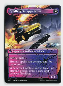 Goldbug, Humanity's Ally (Shattered Glass) M Universes Beyond: Transformers 25 N - Image 2