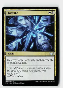 Fracture Foil U Strixhaven: School of Mages 188 NM - Image 1