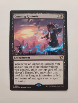 MTG Magic Cunning Rhetoric Commander 0864 NM - Image 1