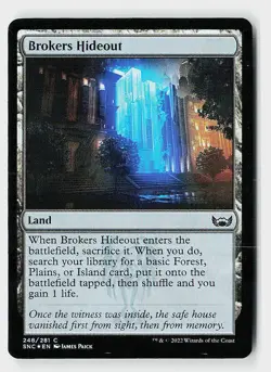 Brokers Hideout Foil C Streets of New Capenna 248 NM - Image 1