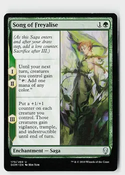 Song of Freyalise U Dominaria 179 NM - Image 1