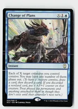 Change of Plans R Commander: Streets of New Capenna 24 NM - Image 1